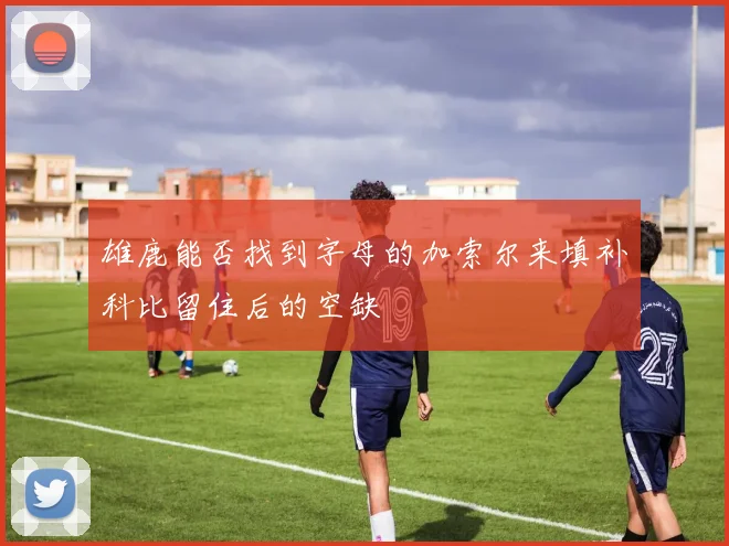 雄鹿能否找到字母的加索尔来填补科比留住后的空缺